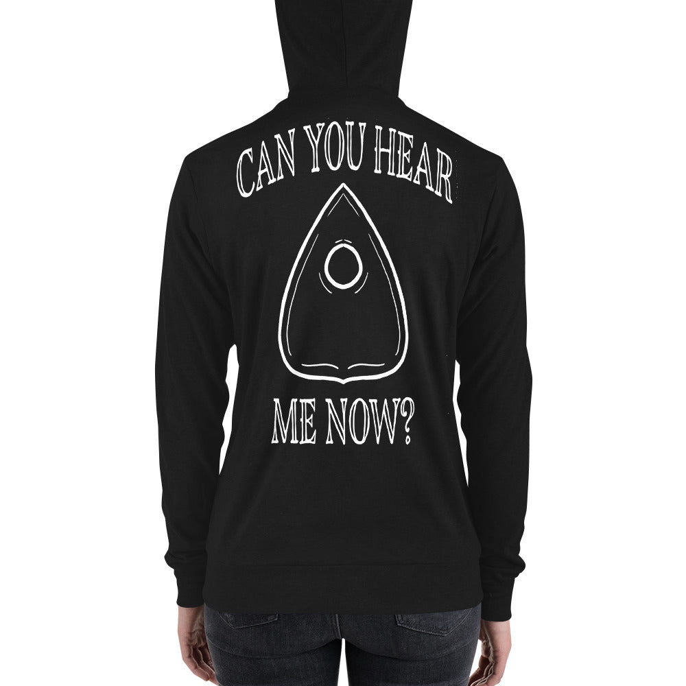 Can You Hear Me Now?  Zip hoodie